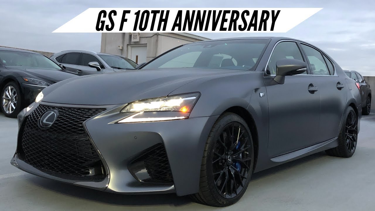 2019 Lexus GS F 10th Anniversary Edition Walkaround / Exhaust Sound / Interior Features