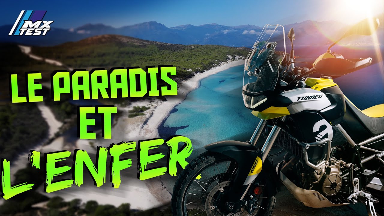 La CORSE en trail : Aprilia 660 Tuareg
