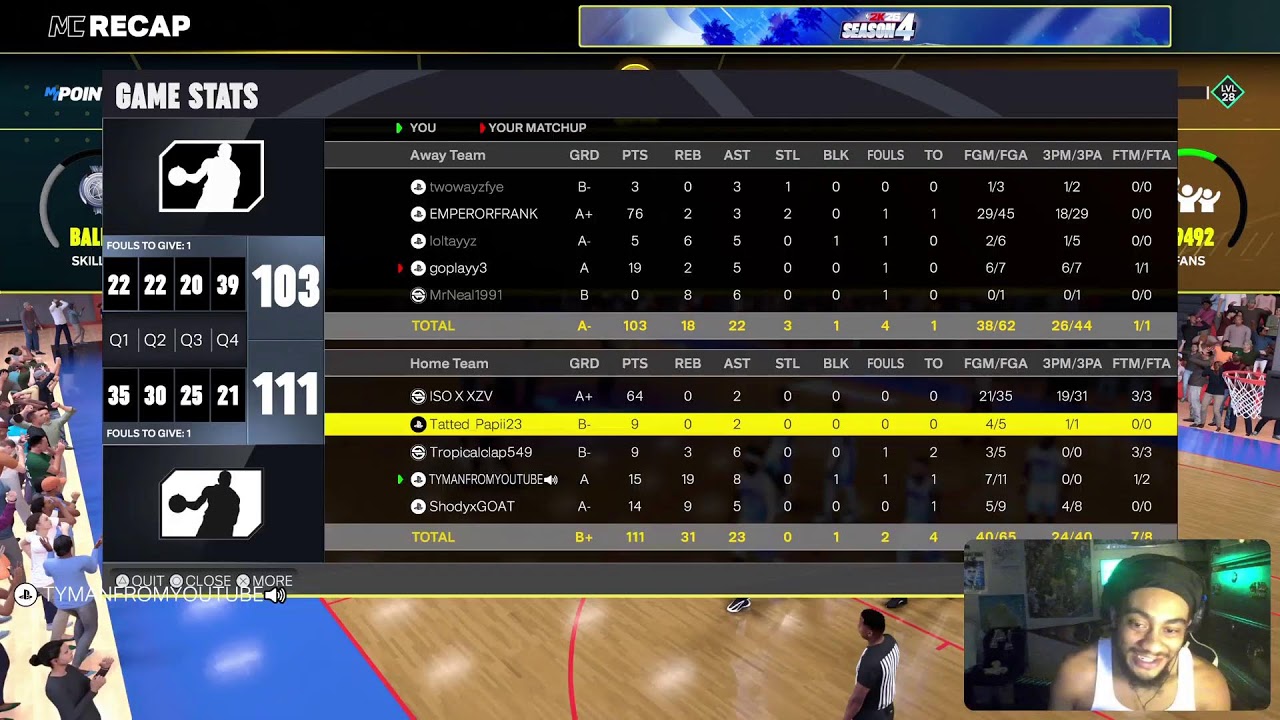 NBA2K26 NIGHTTYME BASKETBALL JOIN THE GOOD VIBES WITH TYMAN