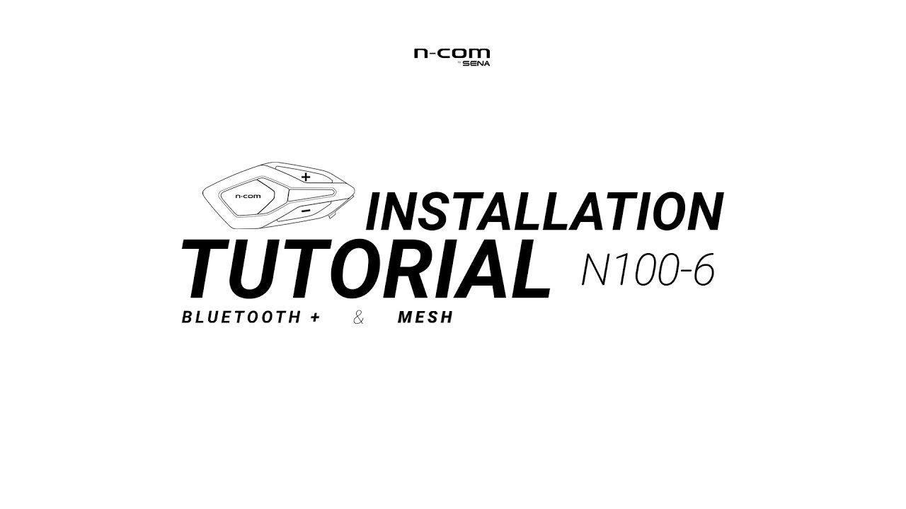 N-Com Bluetooth+ and Mesh on Nolan N100-6