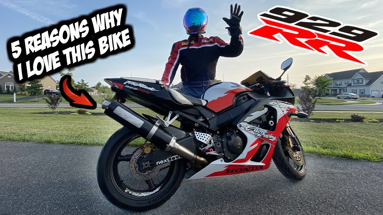 5 ПРИЧИН, ПОЧЕМУ Я ЛЮБЛЮ СВОЙ HONDA CBR929RR (ERION RACING EDITION)