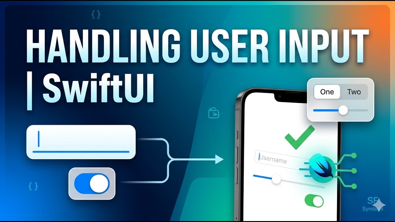 📱Handling User Input | SwiftUI | Swift | iOS | India 🇮🇳