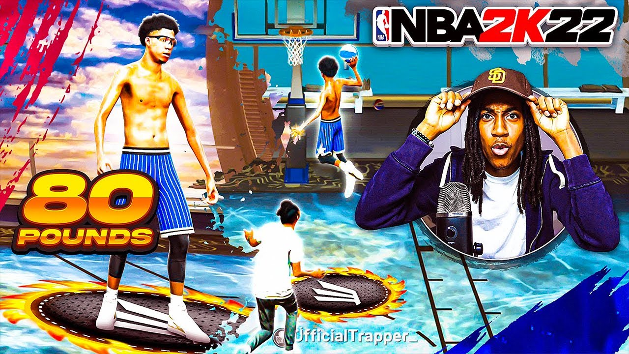 Я СДЕЛАЛ 80-ФУНТОВОГО ХУДОГО БОЙЦА В NBA 2k22!😭