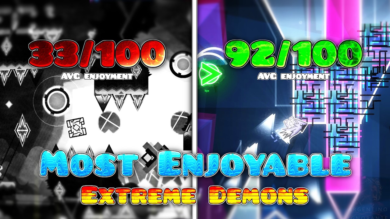 The MOST and LEAST Enjoyable Extreme Demons | Geometry Dash (July 2026)