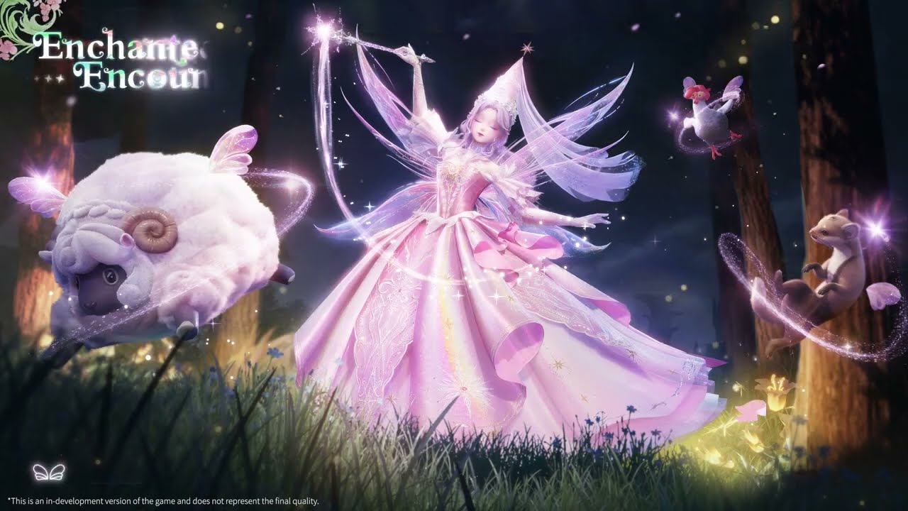 Infinity Nikki Version 1.6 Outfit Preview: Enchanted Encounter