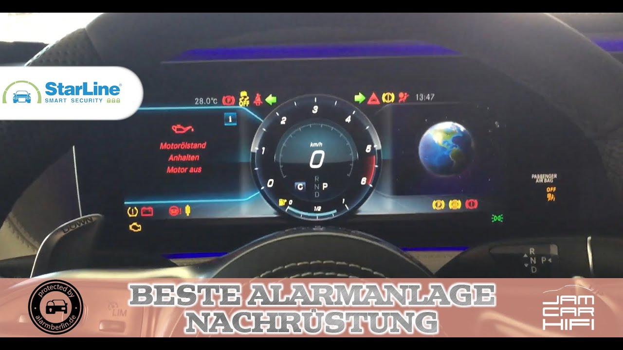 Mercedes S-Klasse Keyless 2018 W222 Starline S66-GPS Autoalarm Alarmanlage in Berlin Nachr&uuml;stung