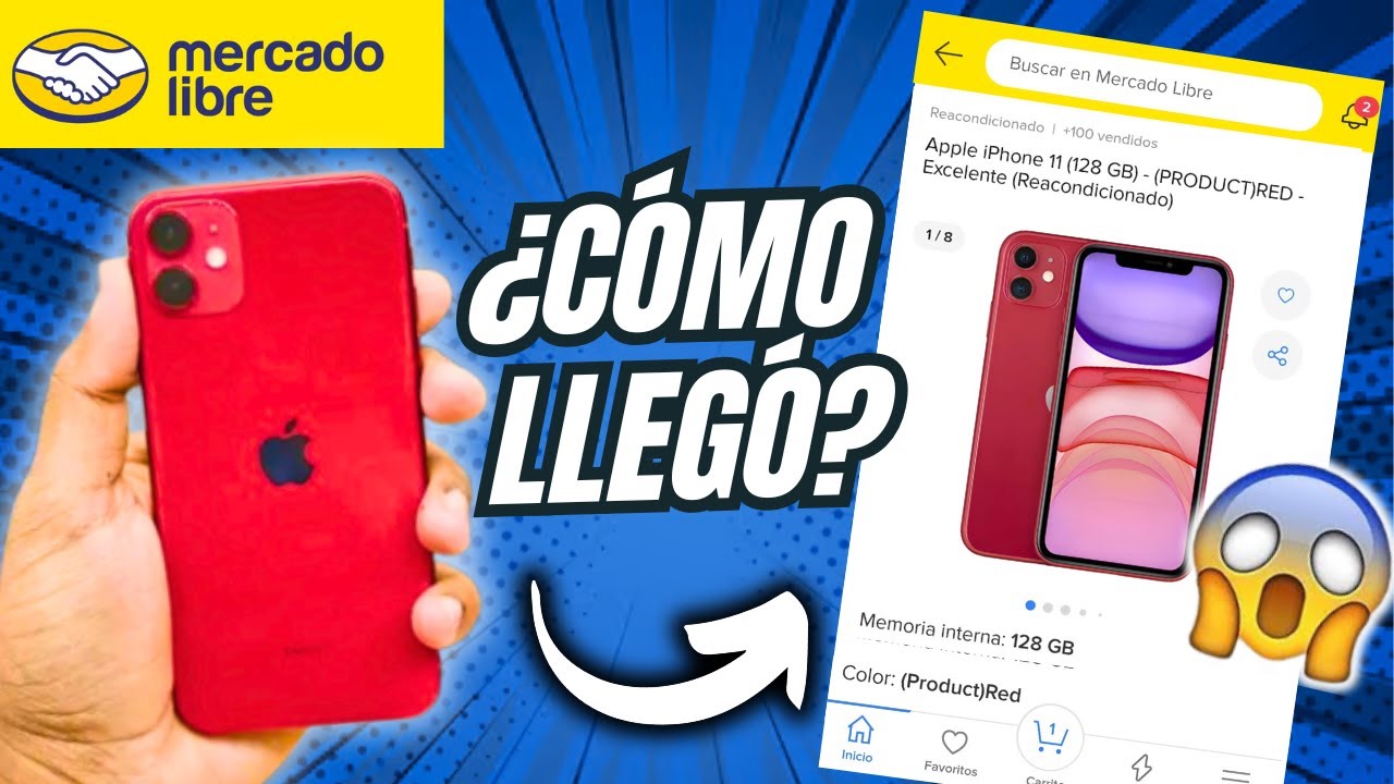 COMPRE UN IPHONE 11 (REACONDICIONADO) EN MERCADO LIBRE  ¿QUE TAL LLEGÓ?