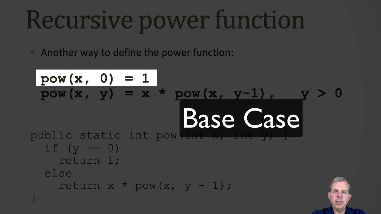Recursion Programming Examples