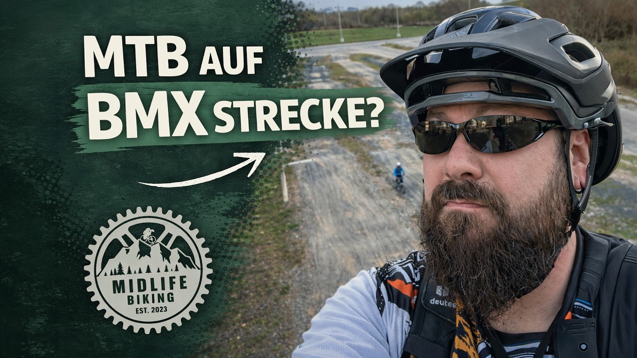 Mit dem MTB auf der BMX Trainingsbahn des TUS Leopoldsh&ouml;he | MTB Funzone