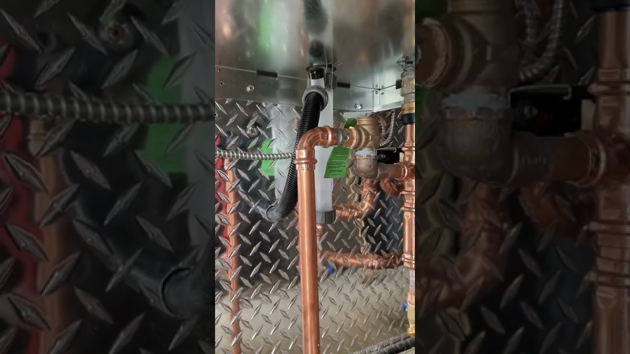 Components of a hydronic snowmelt system.