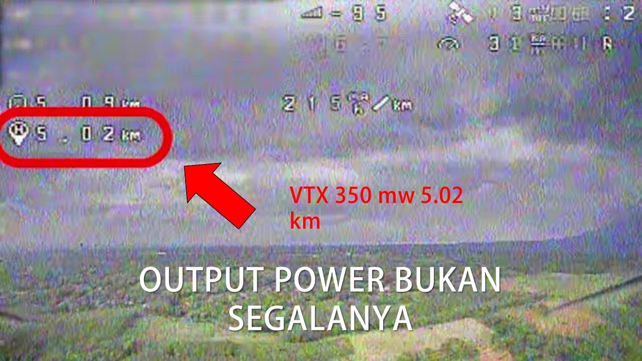 Rush Tiny Tank 350 mw VTX New Record 5.0 km