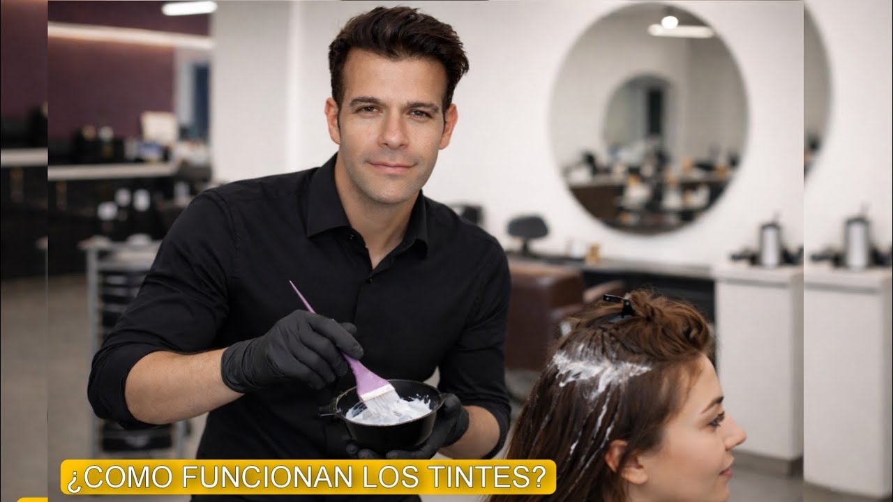 Como FUNCIONAN los TINTES sobre el cabello