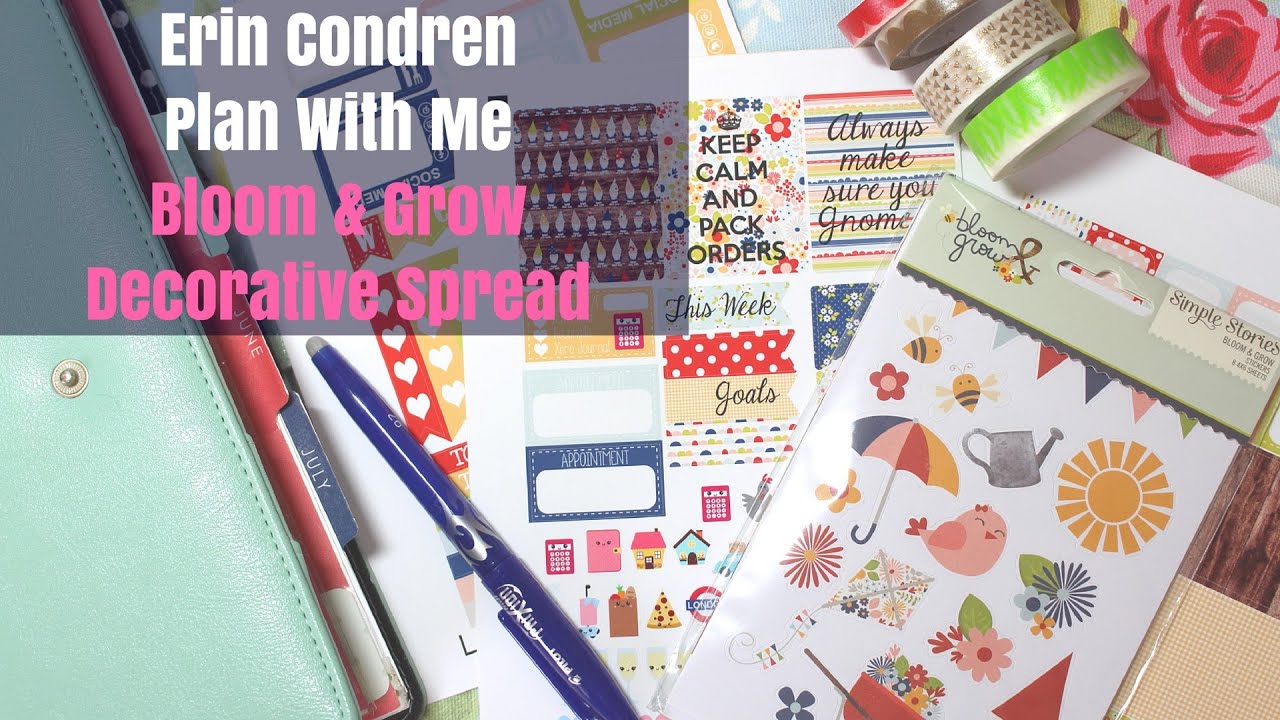 Bloom & Grow Erin Condren PWM