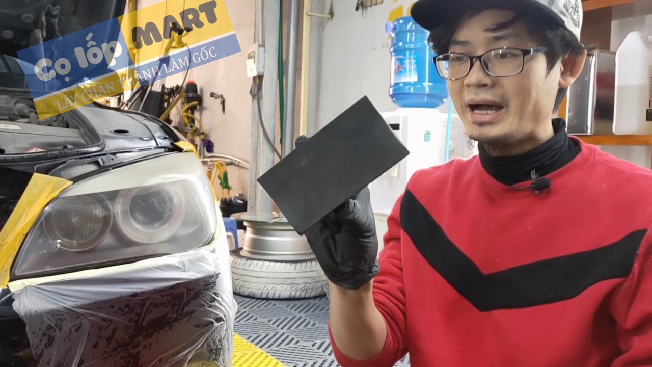 Hướng Dẫn Phủ NaNo Đèn Pha Ố Vàng | Rạn Nứt