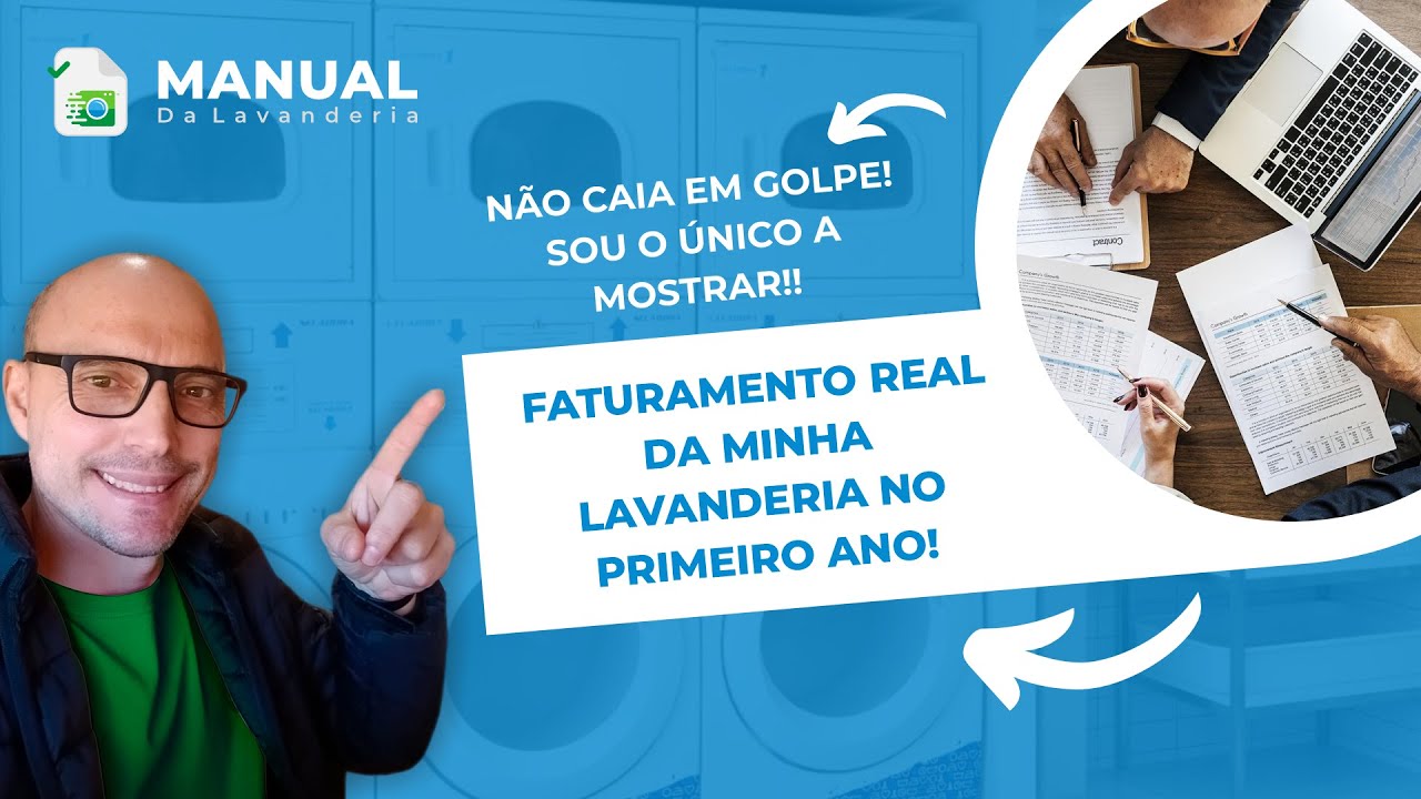FATURAMENTO REAL DA MINHA LAVANDERIA NO PRIMEIRO ANO! FUI O ÚNICO A MOSTRAR! NÃO CAIAM EM GOLPE!