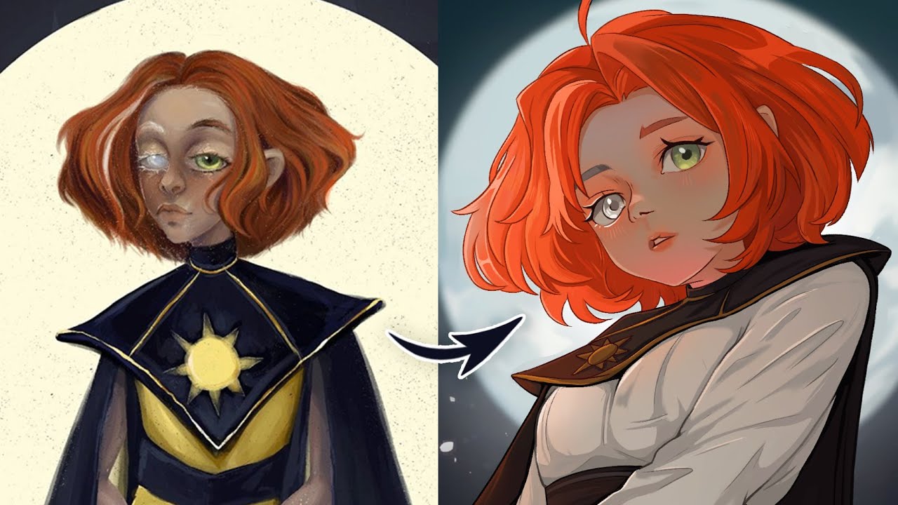 Перерисовываю ваши рисунки - 1 часть