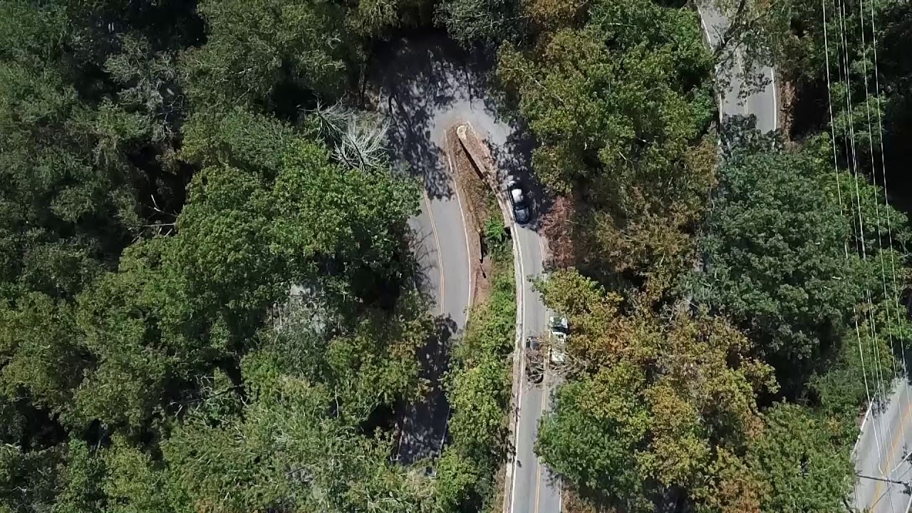 Chattanooga, TN- The W Road aerial video