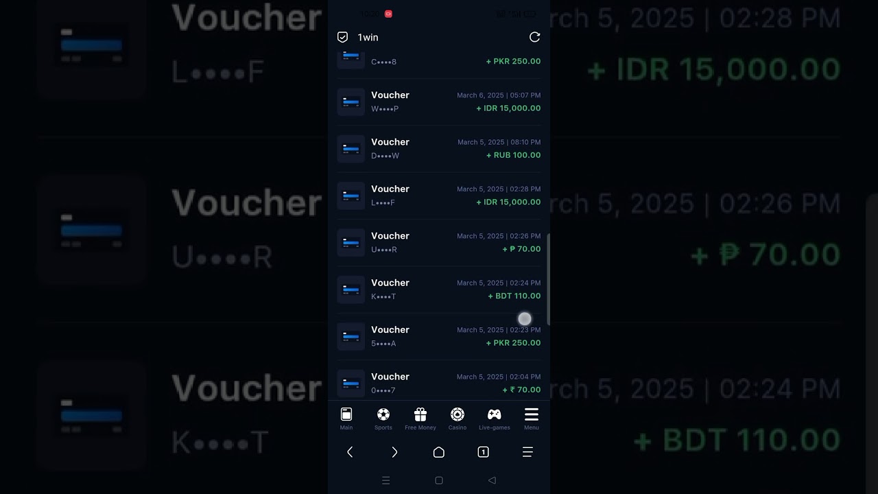 free voucher code for 1win on telegram #trending #1win #aviator #bonuscode #signals #trendingshorts