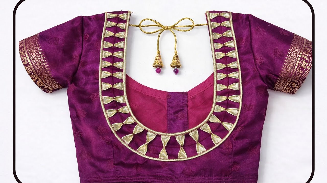 Viral saree Blouse Designs|Back neck Blouse Designs cutting & stitching|ब्लाउजडिजाइन |Blouse Design
