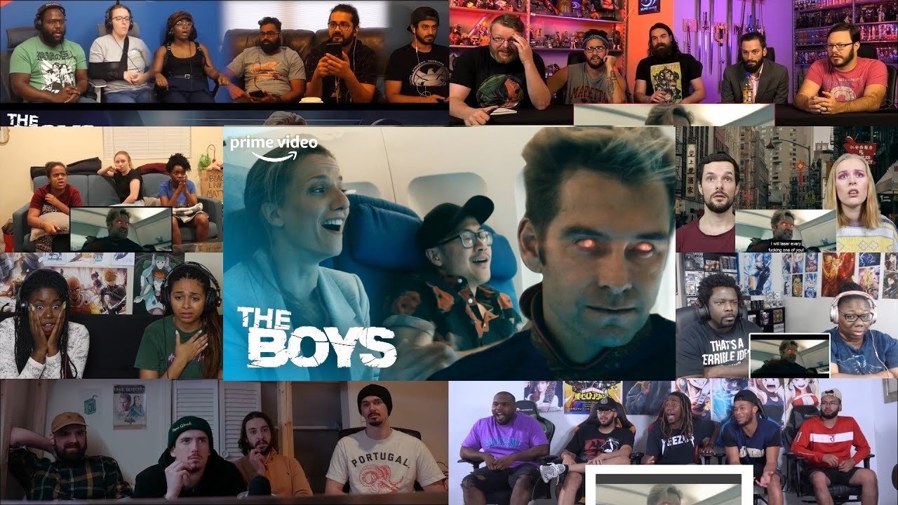 The Boys 1x4 Reaction Mashup 