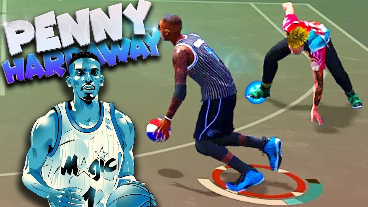 6'7 PENNY HARDAWAY Build At The PLAYGROUND - NBA 2K18 3v3 Gameplay