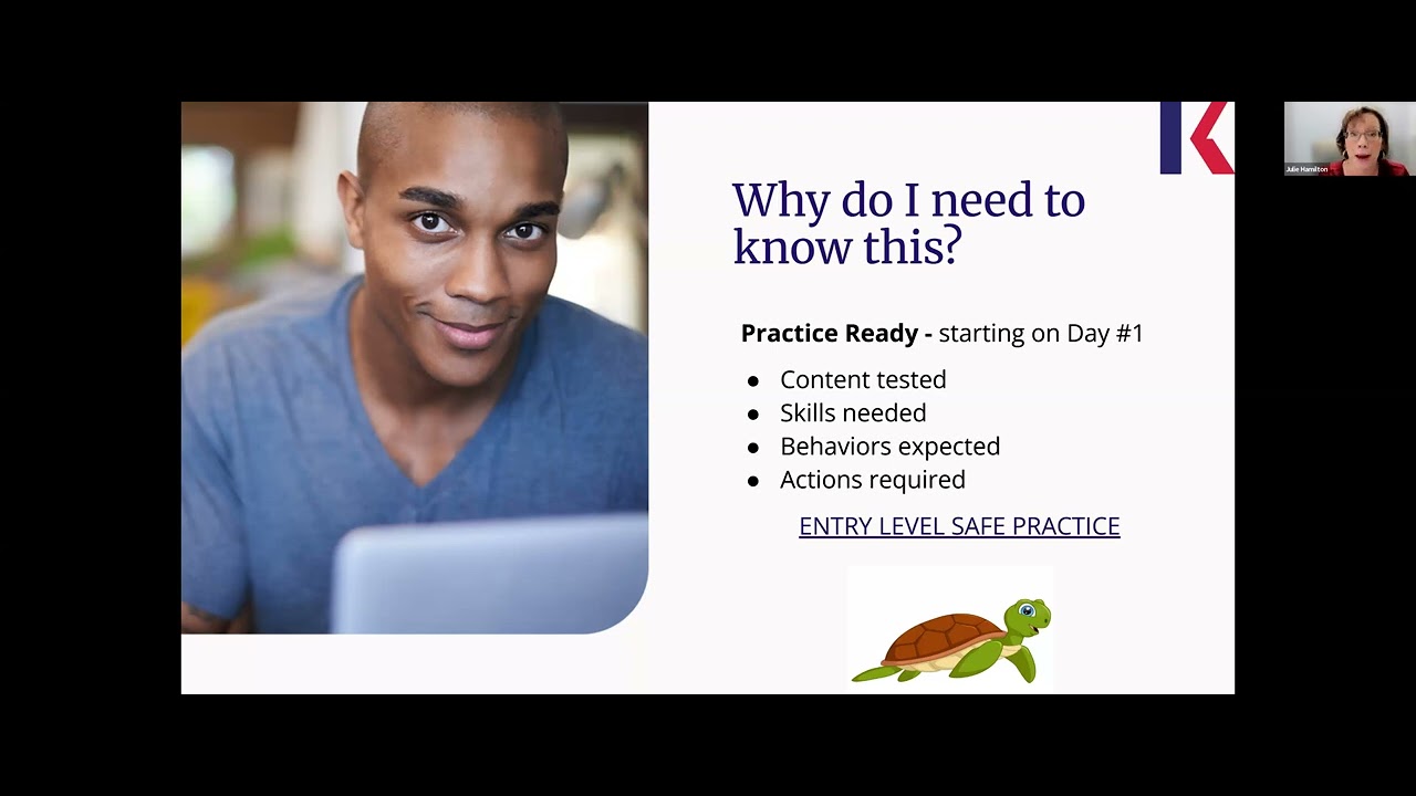 Entry Level Safe Practice: A Focus on Client Needs