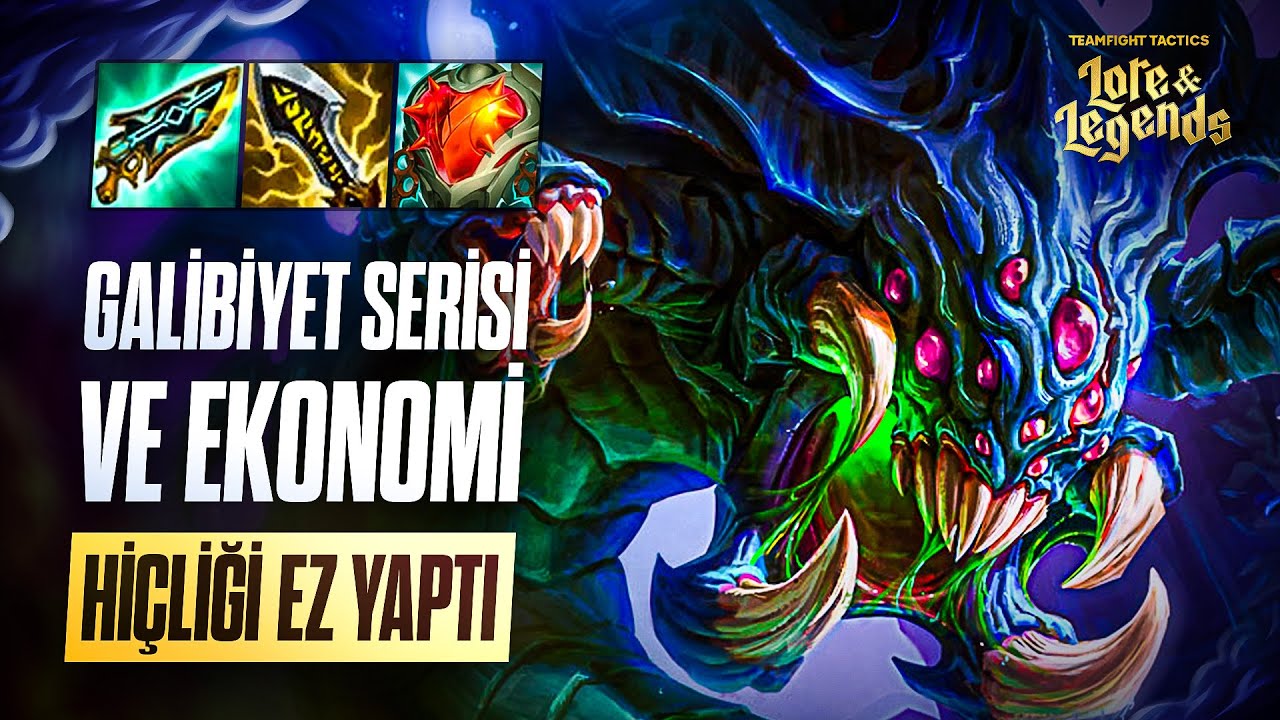 GALİBİYET SERİSİ VE EKONOMİ HİÇLİĞİ EZ YAPTI | HOLYTHOTH TFT