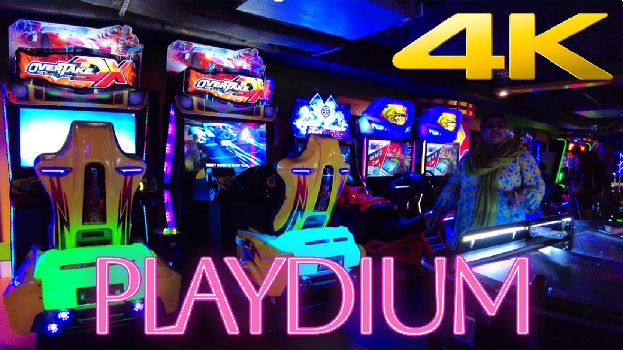 【4K UHD】Walk Tour | Playdium Avenue Mall | Lahore Night Life