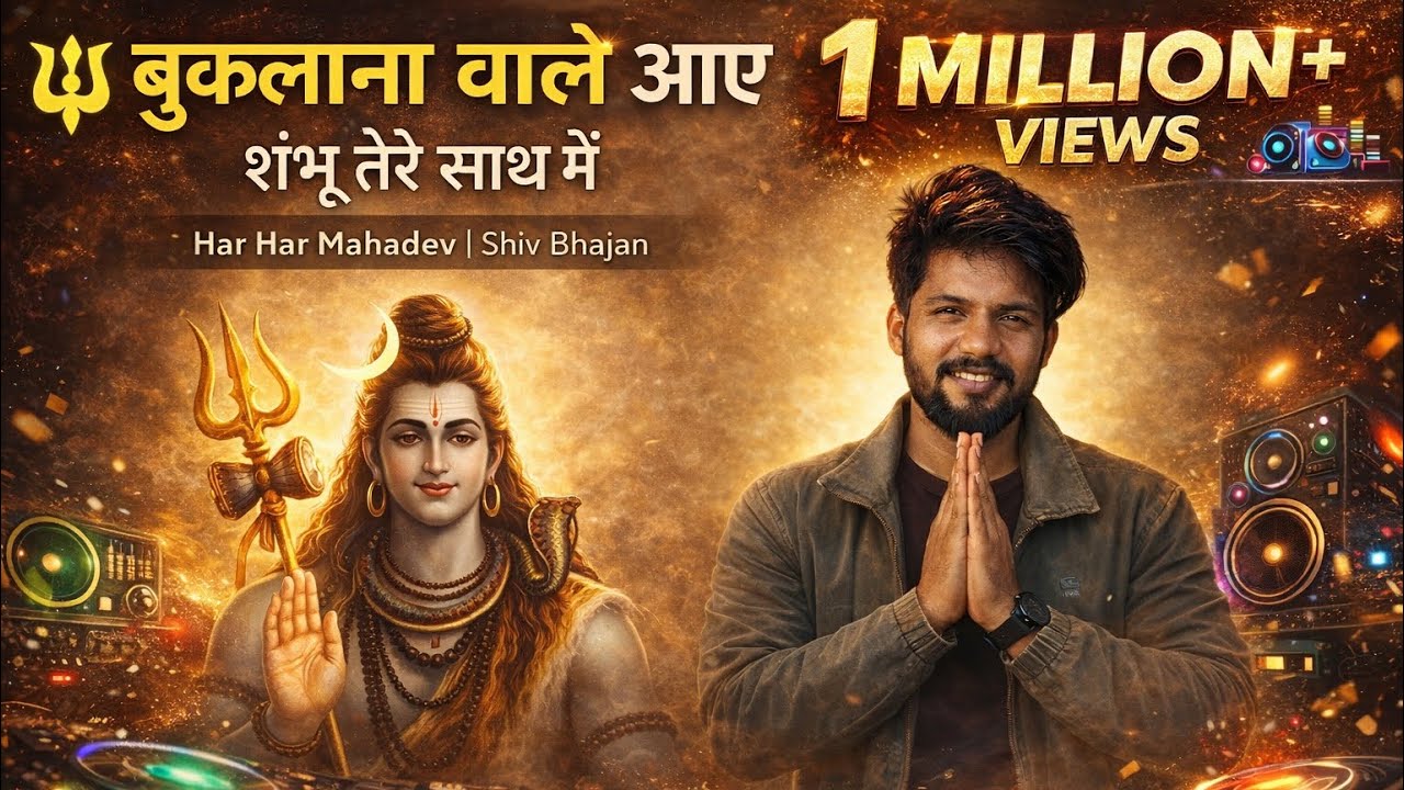 Bol Bam 2026 New Song | Bukalana Wale Aaye | Shiv Bhajan DJ Remix