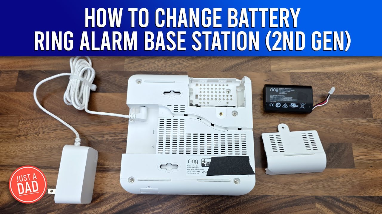 How To Change Battery in Ring Alarm Base Station (2nd Gen)