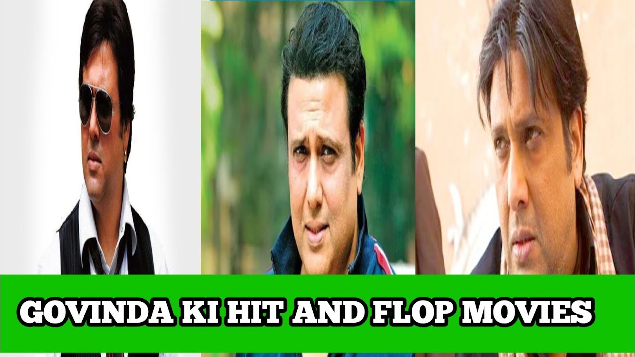 Bollywood Superstar Govinda की Hit और Flop फिल्में | Full Career Analysis #Mukeshkuar17 