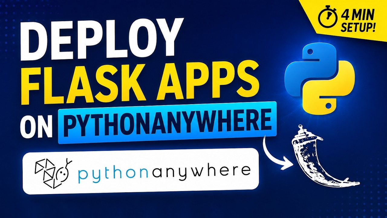Host & Deploy Your Python Flask App on PythonAnywhere for FREE