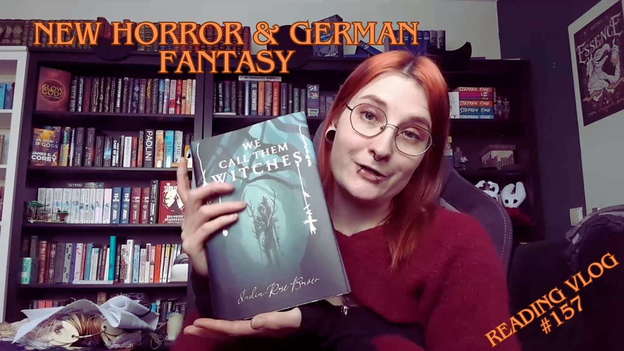 german fantasy & new horror | weekly reading vlog 157