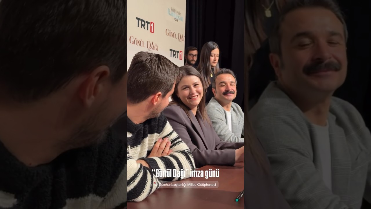 #gönüldağı imza günündenn ☀ #melissevinç #berkatan #seltan