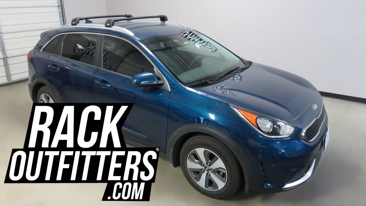 Thule BLACK AeroBlade EDGE Roof Rack for KIA Niro 2017+