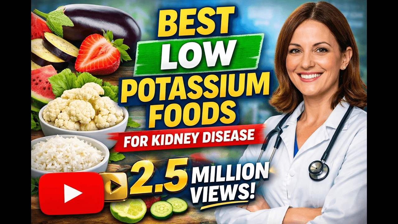 Best Low Potassium Foods for Kidney Disease | Kidney Friendly Diet Guide