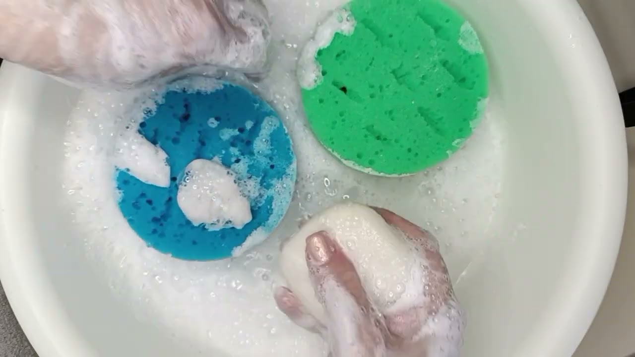 Whispers of White Soap – Gentle Foam ASMR with Multiple Textures #SoapASMR #WhiteSoap #FoamASMR