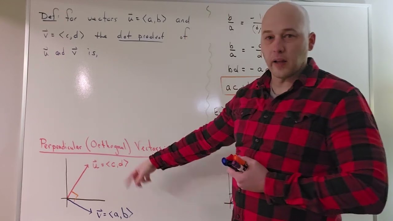 Vector Multiplication: The Dot Product