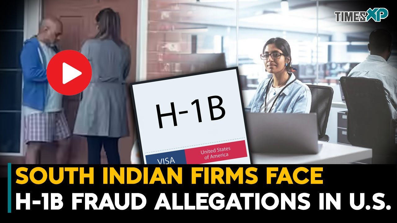 South Indian Firms Accused in Major H-1B Visa Fraud Case| Indians In The U.S.