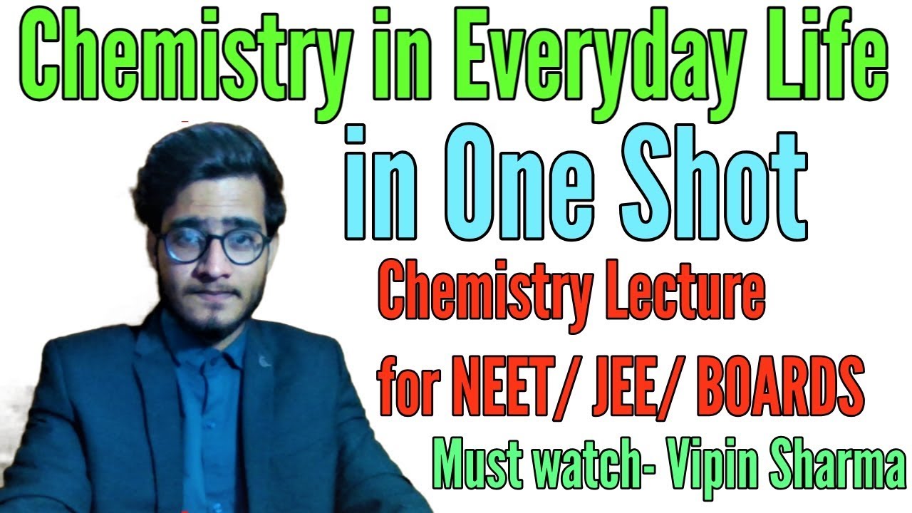 Chemistry in Everyday Life in One Shot by Vipin Sharma for Boards, NEET & JEE MAINS