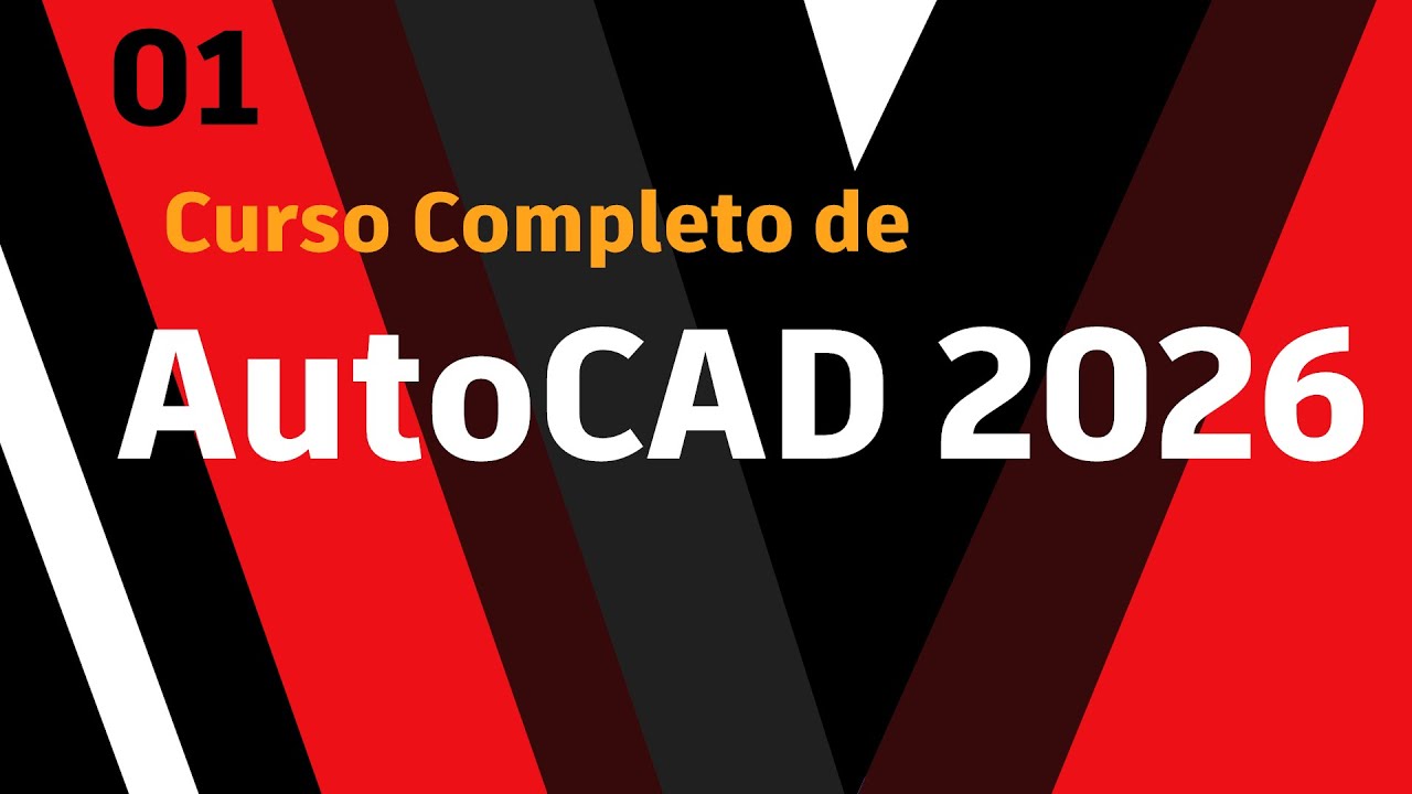 Curso de AutoCAD 2026 Aula 01/40 Apresentação do curso e primeiros passos no AutoCAD - Autocriativo