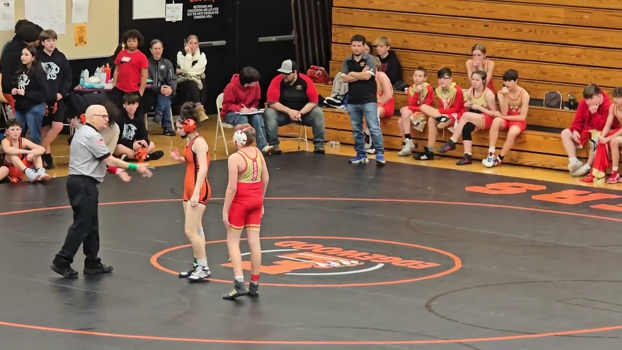 Erik with the win! Lakeview wrestling invitational 2/7/26