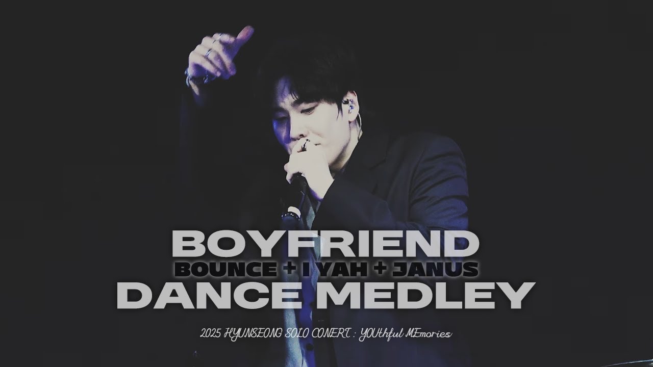 BOUNCE + 아이야 + 야누스｜250719 HYUNSEONG SOLO CONCERT [YOUthful MEmories]