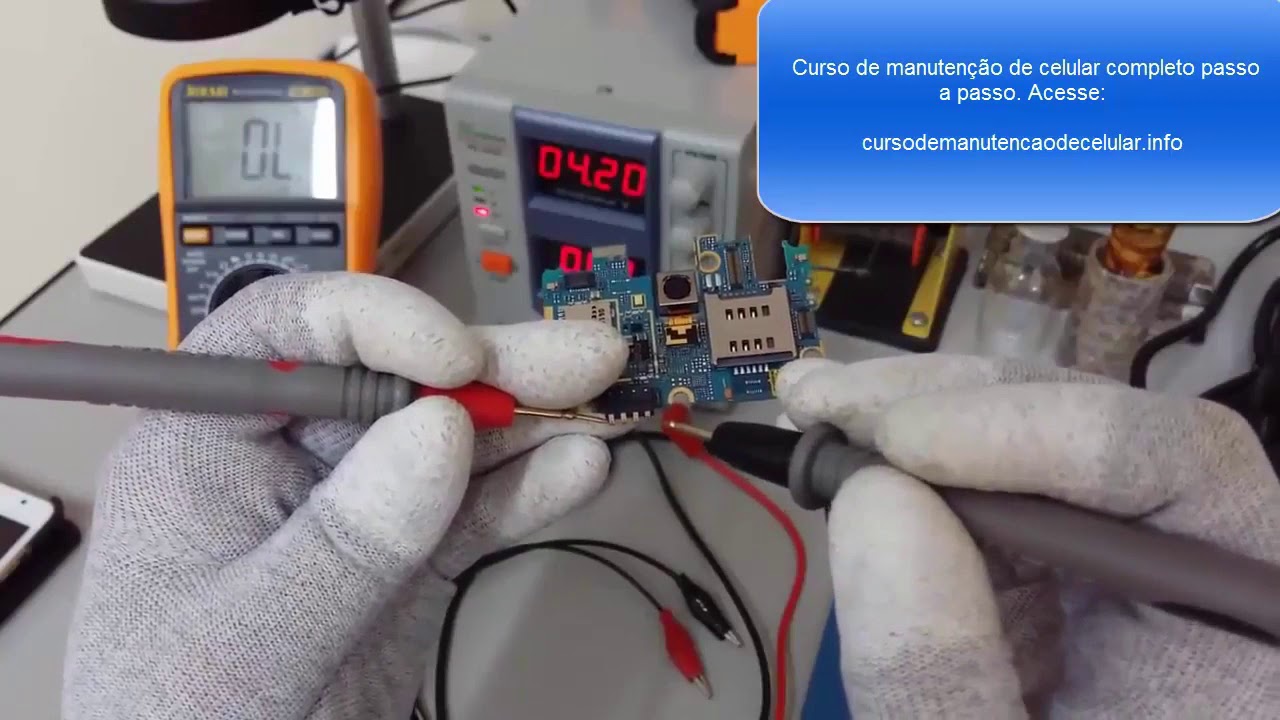 Curso de conserto de celular sp Santa Efigênia