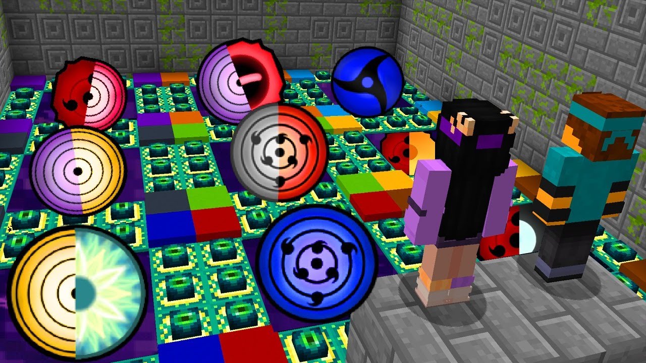 NÃO ESCOLHA o PORTAL ERRADO de NARUTO JEDY CRISTAL no MINECRAFT!