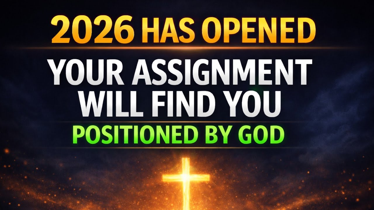 As 2026 Opens, Every Assignment Waiting for You Will Locate You — You Are Positioned by God