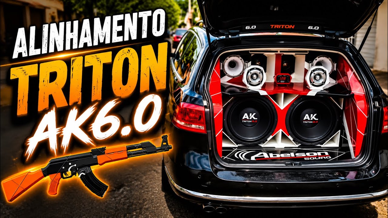 ALINHAMENTO/REGULAGEM NOVO TRITON AK 6.0 + MD8000