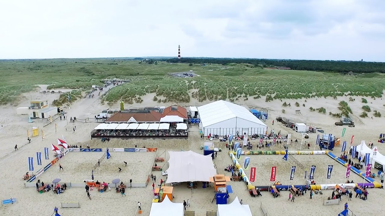 Beach Volleyball Ameland 2015 - DJI Phantom 3 in 4K