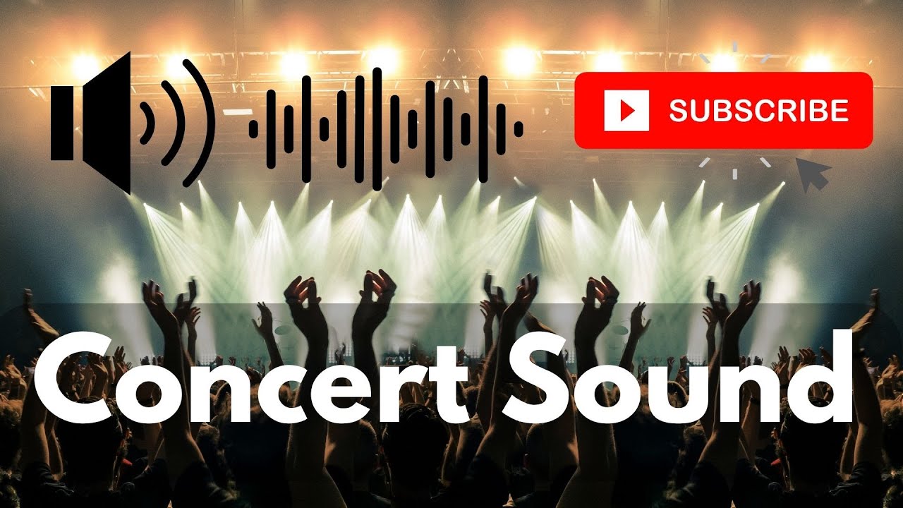 Concert sound 😎👏👯‍♂️📢🎶🎤- crowd stage applause scream sound effect I am here! on the STAGE  🎙️🧑‍🎤