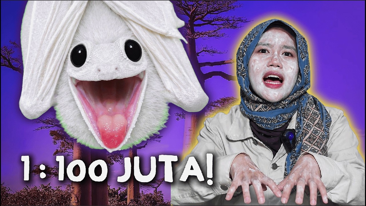 FOTO-FOTO PENAMPAKAN ALBINO PALING LANGKA DI DUNIA, KITA GAMBAR YANG TERLANGKA...😱